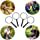thumbnail image 3 of Jinsinto 12 Pieces Children's Magnifying Glass Insect Child Magnifying Glass Mini Detective Magnifying Glasses Black Magnifying Glass for Kids Portable Plastic Magnifying Reading Magnifier for Classroom Activity Insects Science, 3 of 5