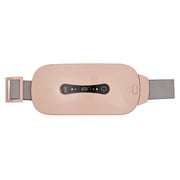 Menstrual Heating Pad Portable USB Cable Cordless with 3 Heat Levels and 3 Vibration Massage Modes for Back Belly Pain Cramps for Women and Girl