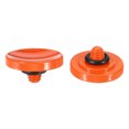 thumbnail image 1 of Unique Bargains Shutter Release Button Soft Shutter Release Button Copper Camera Shutter Button Concave, Orange 2 Pack, 1 of 6