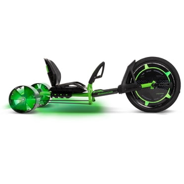 Huffy 20" Green Machine Drift Trike, Ages 8+ Years Old, Green/Black, Kids, Unisex