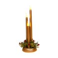 thumbnail image 4 of Lipstore Christmas Flameless Candles Flameless Pillar Candles Photo Props LED Candles Gold, 4 of 8