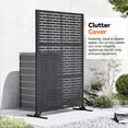 thumbnail image 3 of Modern Shade 4x6 FT Metal Privacy Screen - Urban Block, 3 of 7