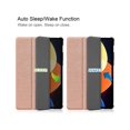 thumbnail image 3 of Case for Xiaomi Pad 5 Pro 12.4 inch 2022, Tri fold Slim Lightweight Hard Shell Smart Protective Cover with Multi-Angle Stand, Universal Stylus Pen, 3 of 7