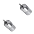 thumbnail image 1 of Youkk Powerful 37GB-3530 12V DC High Electric Gear Box Motor Replacement DIY Silver 333RPM 2Set, 1 of 6
