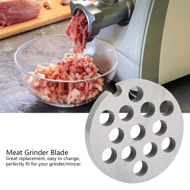 Stainless Steel Meat Grinder Blade, Professional Meat Mincer Blade for Kitchen No. 5 Meat Grinder Machine Optional Sizes