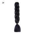 thumbnail image 3 of Lubelski Solid Color Synthetic Hair Extensions African Braids Crochet Braiding Ponytail, 3 of 7