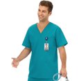 thumbnail image 1 of Fundamentals 14900 Haut de Blouse Unisexe à une Poche, 1 of 2