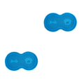 thumbnail image 1 of Maytalsory Easy To Clean Pet Mat Variety Of Styles Dog Accessory Safe And Non-toxic Sky Blue 2Set, 1 of 6