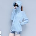 thumbnail image 3 of Coofit Women Skin Coat Breathable Lightweight Sun Protection Jacket Summer Jacket, 3 of 8