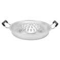 thumbnail image 2 of Thai Korean BBQ Grill Pan, Aluminum Barbecue Grill Topper Camping BBQ Pan, BBQ Grill Steak Hot Pan Nonstick, for Shabu Vegetable Egg Pork Beef Meat, Easy to Clean, Even, 2 of 7