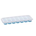 thumbnail image 2 of Meitianfacai Ice Cube Trays Silicone Ice Cube Trays with Removable Lid, Easy-Release Flexible 14-Cube Ice Trays, BPA Free, Stackable Ice Trays with Covers for Cocktail, Freezer, Blue, 2 of 6