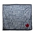thumbnail image 4 of Candiana Typography Oh Canada! Our Native Land Throw Blanket, 4 of 4