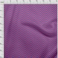 thumbnail image 3 of oneOone Tissu Polyester Lycra à Chevrons Géométriques Imprimés 1 Yard 56 Pouces de Large, 3 of 4