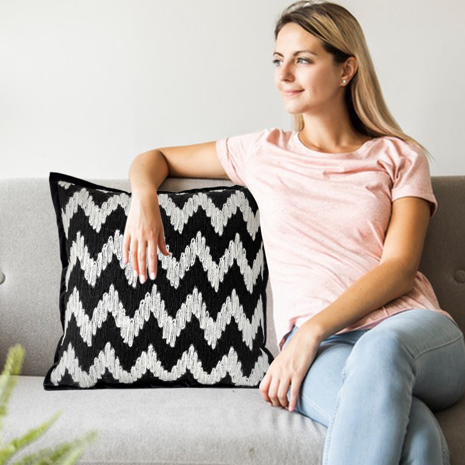 Summer Savings Kcavykas Sofa Cushion Pillow Living Room Decorative Cushion Bed Cushion Back Chenille Material Suitable for Sofa Bedside Window and Other Scenes