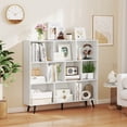 thumbnail image 4 of Costway 10 Cube Bookcase 3-Tier Modern Storage Organizer with 5 Metal Legs Bookshelves, 4 of 10
