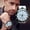 White-B, variant on TIMIFIS Watches for Women Stainless Steel Luxury Sport Analog Quartz Modern Men Fashion Wrist Watch BK ummer