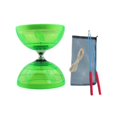 thumbnail image 3 of Lipstore Ensemble de Diabolo Chinois Amusant Portable Robuste 3 Roulements pour Enfants Débutants Extérieur Vert, 3 of 8