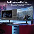 thumbnail image 4 of KOORUI Moniteur de Jeu 24 Pouces - Moniteurs Incurvés FHD 1080P 180Hz VA, Synchronisation Adaptative Intégrée avec 1ms, 1500R avec Ultra-Mince, HDMI X2 / DP, Compatible VESA, Inclinaison Réglable, Soin des Yeux 24E6CA, 4 of 7
