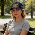 thumbnail image 4 of Baseball Caps Classic Anniversary Embroidered Logo Adjustable Snapback Hat for Everyday Wear, 4 of 5