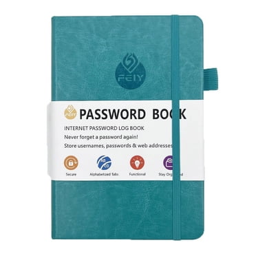 Birdeem Password Book, English Address Book, Telephone Book,-Border Dedicated Notebook