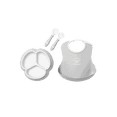 thumbnail image 1 of BabyBjorn Ensemble Repas, 4 Pcs, Gris, 1 of 5