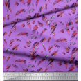 thumbnail image 3 of Soimoi Rayon Crepe Fabric Brush Stroke Abstract Printed Craft Fabric by the Yard 46 Inch Wide, 3 of 3