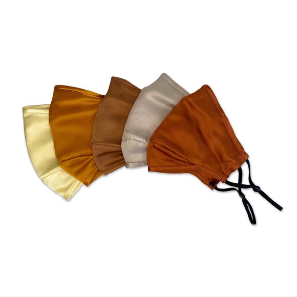 Triple Layer Silk Face Mask Sunset Collection