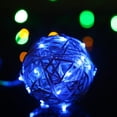 thumbnail image 2 of 2M/6.6FT 20 LED Fairy Starry Copper Wire String Battery Operated Powered IP65 Water Resistance Extra Flexible Bendable Light Strip for Holiday Christmas Xmas Halloween Festival Decorations, 2 of 8