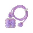 thumbnail image 3 of Chargers Cable Protective Cover  Protector for Mobile Phone Bow Knot, 3 of 8