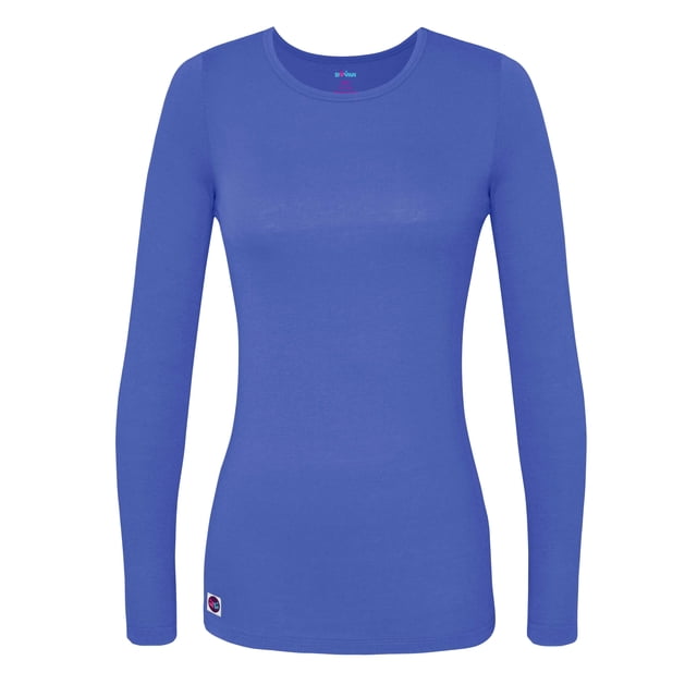 Sivvan Womens Comfort Long Sleeve T-Shirt/Underscrub Tee
