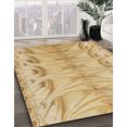 thumbnail image 3 of Ahgly Company Tapis d'Intérieur Lavable en Machine Carré Transitionnel Brun Cannelle, 7 Pieds Carré, 3 of 7