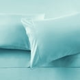 thumbnail image 3 of 1200 Thread Count 100% Egyptian Cotton 4-Piece Bed Sheet Set (1 Flat, 1 Fitted Sheet, 2 Pillow Covers) 27 Inches Deep Pocket Solid Pattern, 3 of 4