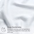 thumbnail image 2 of Bare Home Linen Sheet Set - Deep Pocket - Breathable - 3-Pieces - Twin, White, 2 of 6