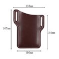 thumbnail image 3 of PU Leather Protection Bag Outdoor Cell Phone Holster Universal With Belt Hole, 3 of 6