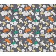 thumbnail image 4 of oneOone Cotton Flex Gray Fabric Cloud & Bird Cartoon Sewing Craft Projects Fabric Prints By Yard 40 Inch Wide, 4 of 4
