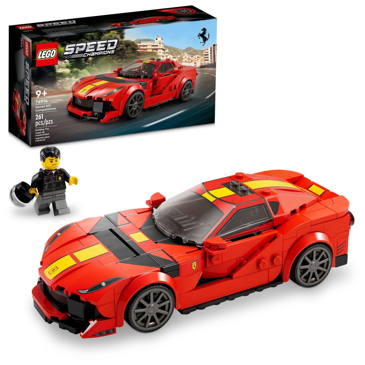 LEGO Speed Champions Ferrari 812 Competizione 76914 Ensemble de construction (261 pièces)