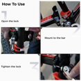 thumbnail image 2 of Bike Cargo Rack, Quick Release Aluminum Alloy Bicycle Rear Seat Post Rack, Bicycle Luggage Carrier with 66 Lbs Weight Capacity Universal for Mountain Bike Fat Bike, 2 of 6