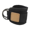 thumbnail image 3 of Cable Machines Ankle Straps, Convenient Storage Cable Pulley Equipment Comfortable Wearing High Security Portable  For Workout For Men Black, 3 of 8