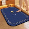 thumbnail image 4 of Tapis de Porte avant, Tapis de Salle de Bain pour la Maison - Tapis d'Entrée Absorbant l'Eau pour Salle de Bain - Tapis de Séchage pour Toilette en Terre de Diatomées, Tapis de Porte avant, Tapis de Bain en Terre de Diatomées, 4 of 6