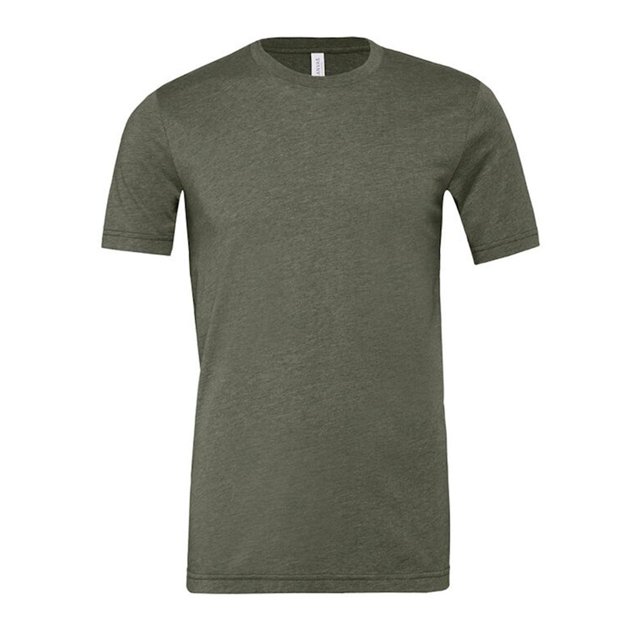 Bella + Canvas T-Shirt à Manches Courtes en Cvc Chiné pour Adultes