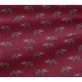thumbnail image 5 of oneOone Viscose Jersey Fabric Elephant Block Print Sewing Fabric BTY 60 Inch Wide, 5 of 5