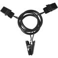 thumbnail image 4 of Meitianfacai 40 Pack Curtain Rings with Clips Hooks, Hat Clothes Clips,Black Drapery Clips with Rings Stainless Steel Metal 1.5 inch Curtain Hangers Clips, Fits Diameter 1.2 inch Rod, 4 of 6