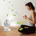 thumbnail image 3 of Cagogo under $5 5Pcs Table Fan, Portable USB Table Fan, 720 Degree Adjustable Tilt Fan, Silent Oscillating Bedroom Fan, Powerful Airflow Desktop Fan, 3 Speed Setting Mini Fan, 3 of 9