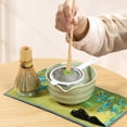 thumbnail image 4 of CHUANK 7Pcs Japanese Matcha Tea Set  Matcha Making Starter Kit with Matcha Whisk Bowl Whisk Holder Scoop and Strainer Safe Bamboo Matcha Whisk and Ceramic Bowl Set for Matcha Tea, 4 of 6