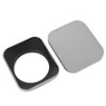 thumbnail image 1 of Metal Square Lens Hood, Aluminium Alloy Lens Shade with Cap, Scratch Proof Lens Hood Protector Easy to Install for SLR Cameras DSLR Cameras, 1 of 7