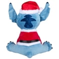thumbnail image 4 of Holiday Greeter-Stitch en costume de Père Noël-OPP SM-Disney, 4 of 5