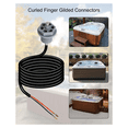 thumbnail image 2 of 2X Temperature Sensor for Sundance Spa for Hot Tubs Temp Sensor Outdoor Pool Accessories 6600-167,2 x Temp Sensor,Black, 2 of 8