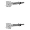 thumbnail image 2 of Baohd Easy Idle Screw Adjuster Screw Idle TPI For 250/300 Tpi/ Models Durable Silver 2Set, 2 of 6