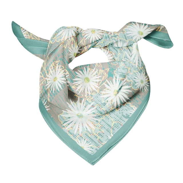 Bimba Womens Square Head Bandanas Summer Neck Wrap Scarf-40 x 40 Inches