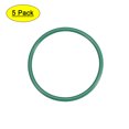 thumbnail image 1 of Unique Bargains Fluorine Rubber O Rings 43mm OD, 38.2mm Inner Diameter, 2.4mm Width, Seal Gasket Green 5Pcs, 1 of 3